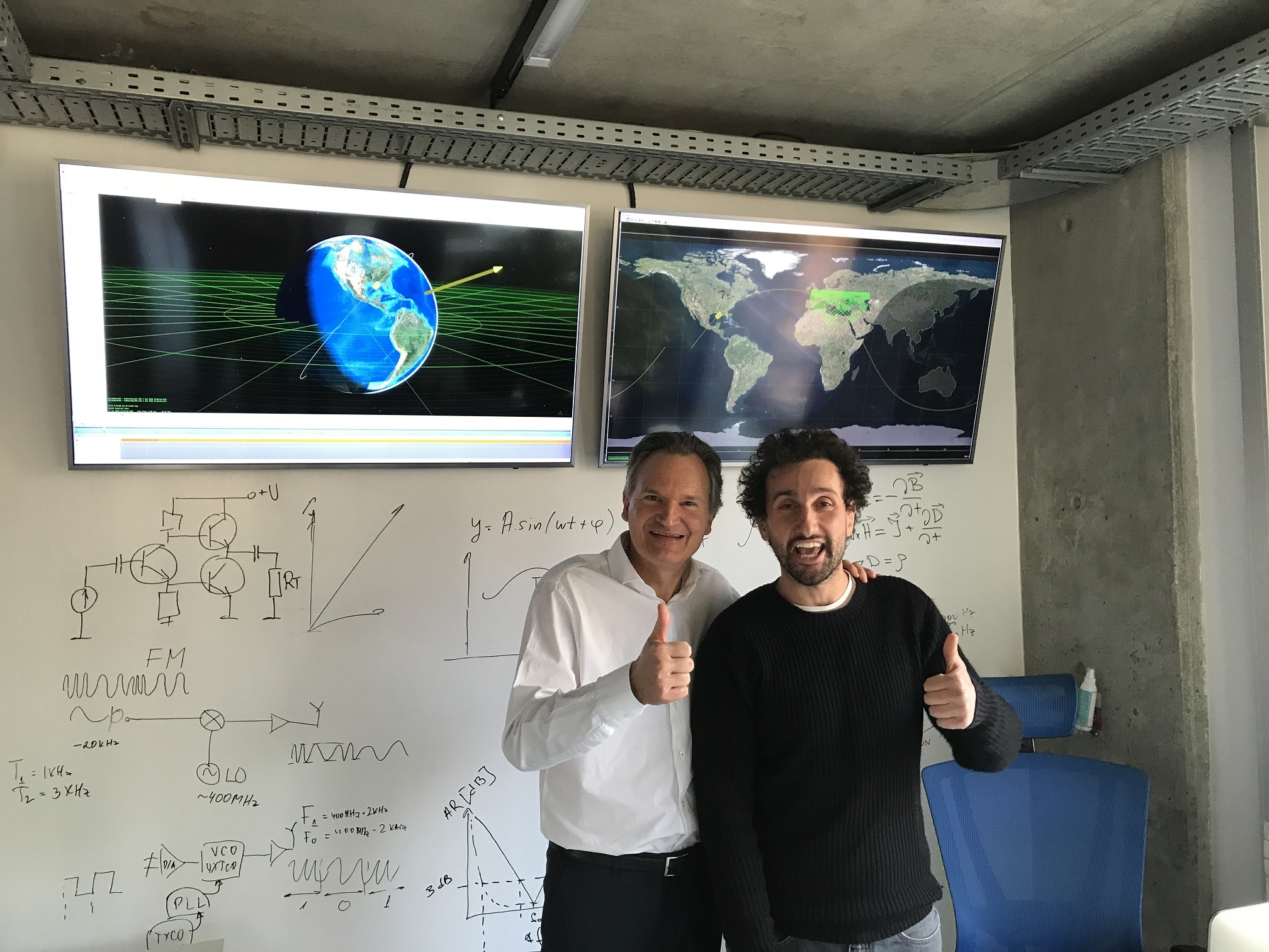 Mr. Robert-Jan Smits from the european commission visits endurosat