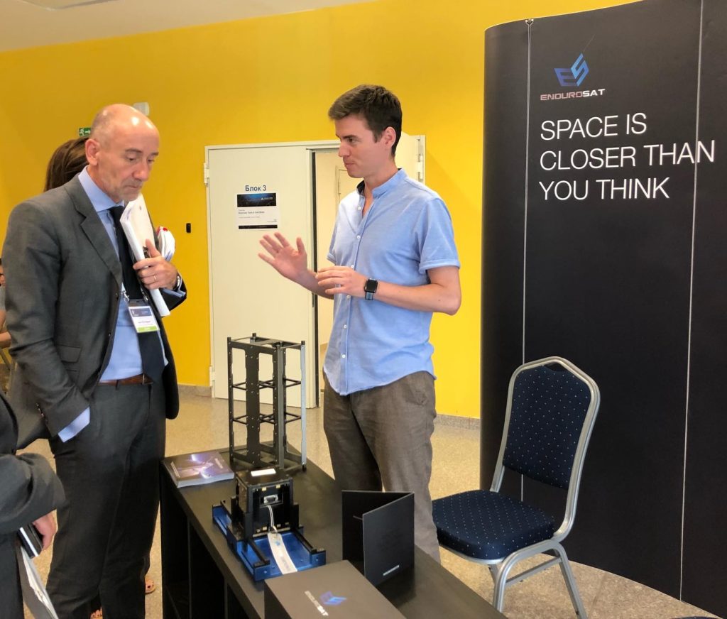 EnduroSat presenting at the Innovative Enterprise Week Sofia 2018