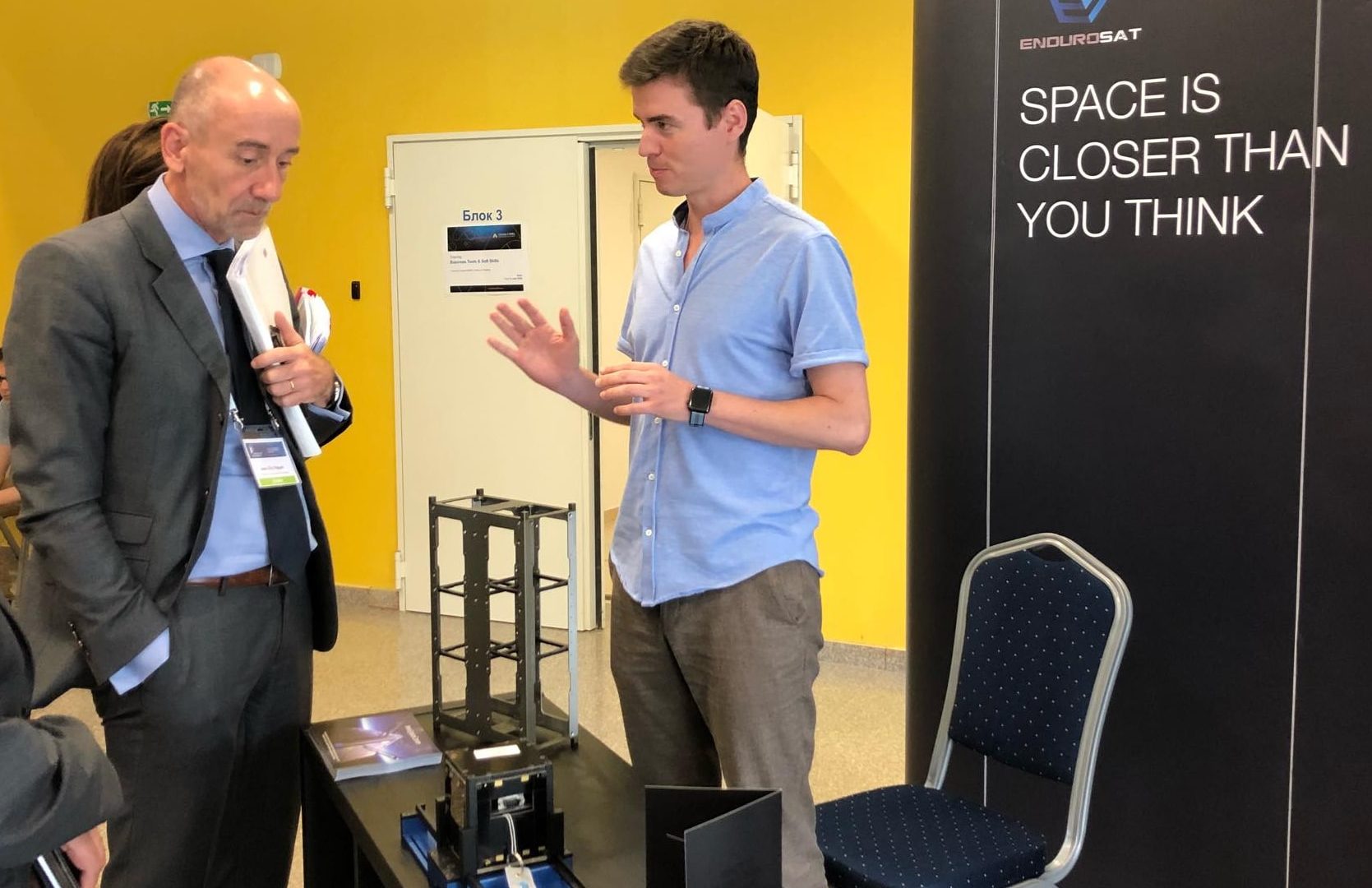 EnduroSat presenting at the Innovative Enterprise Week Sofia 2018