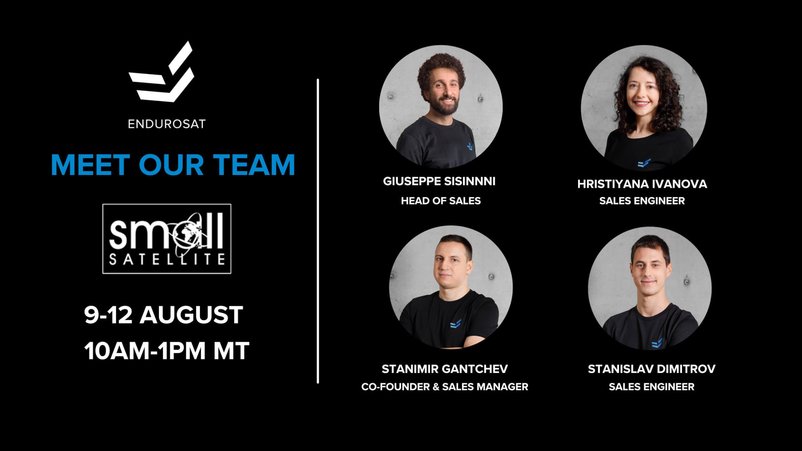 SmallSat 20201 Meet the Team scaled