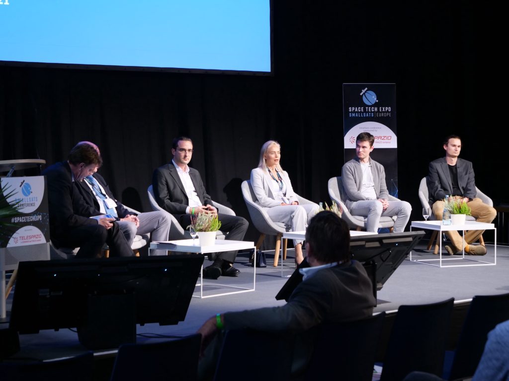 Raycho Raychev, CEO of EnduroSat at the Space Tech Expo Europe