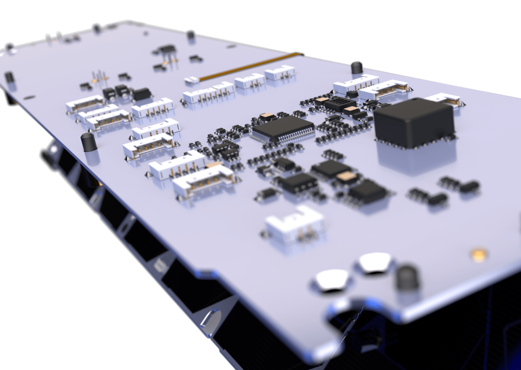 3U X-Y cubesat Deployable Solar Array endurosat