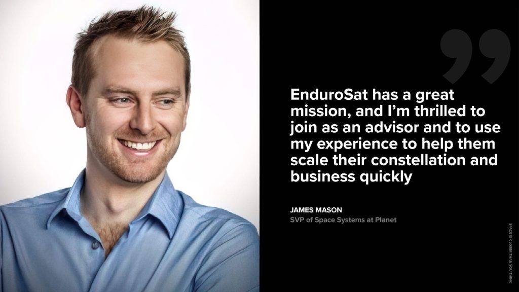 James Mason joins EnduroSat Advisory Board