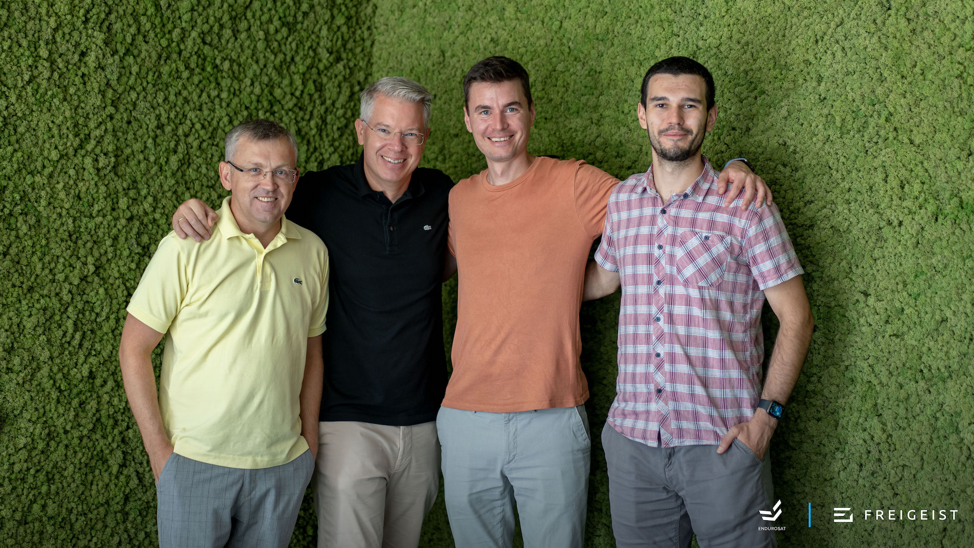 Frank Thellen and Freigeist team visit endurosat HQ 1