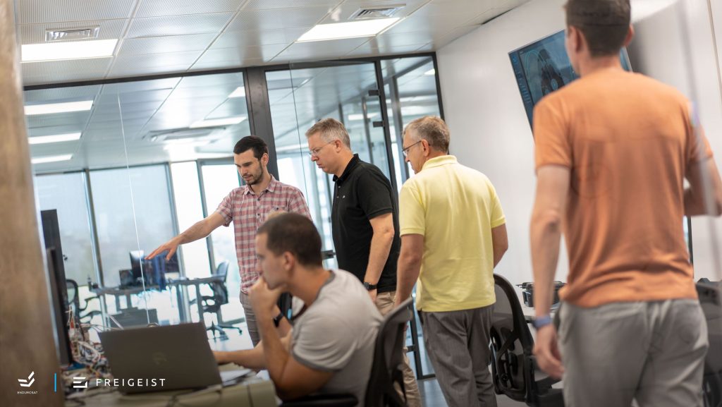 Frank Thellen and Freigeist team visit endurosat HQ