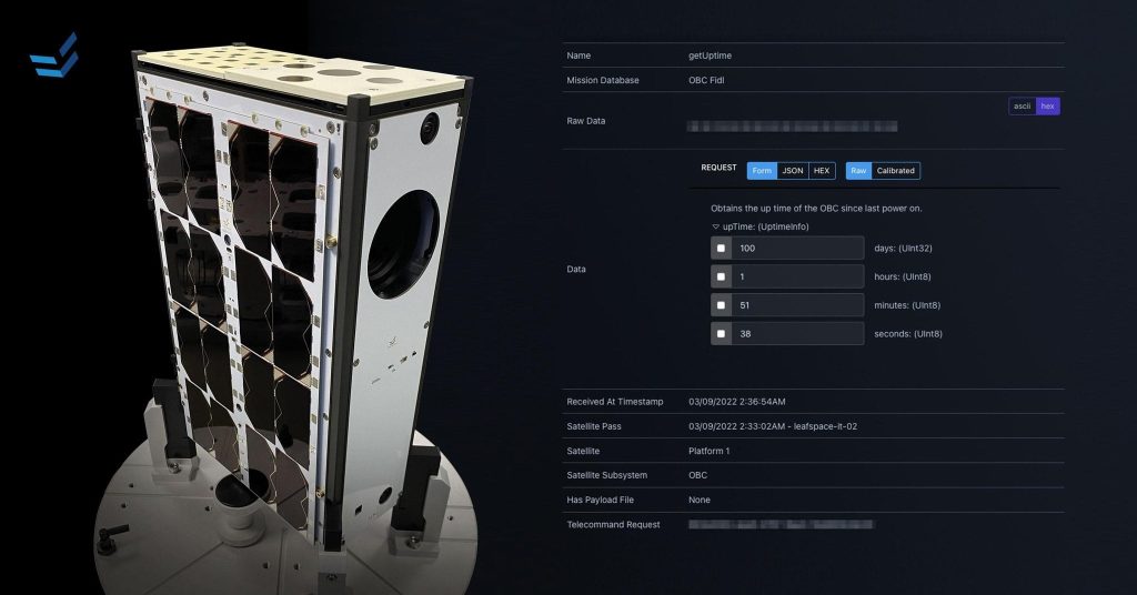 The Shared Sat Service supports our customer's space vision-100 days