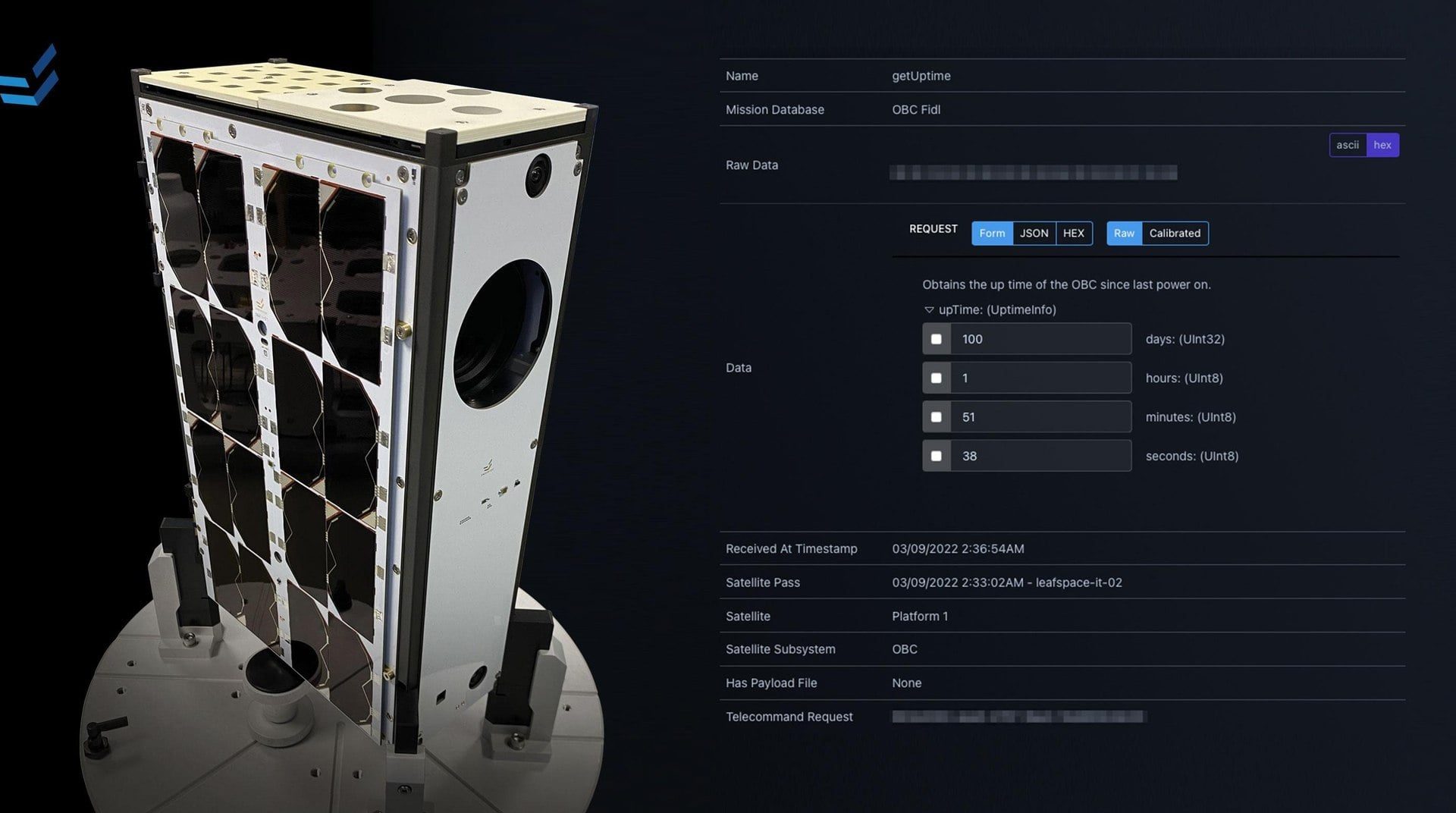 The Shared Sat Service supports our customers space vision 100 days