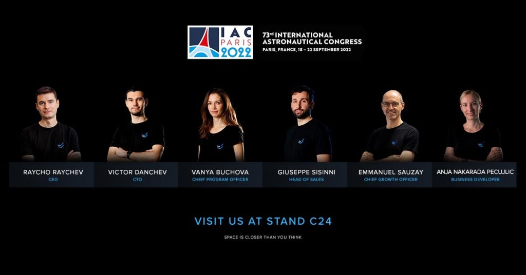 endurosat-team-at-iac-2022-stand-c24