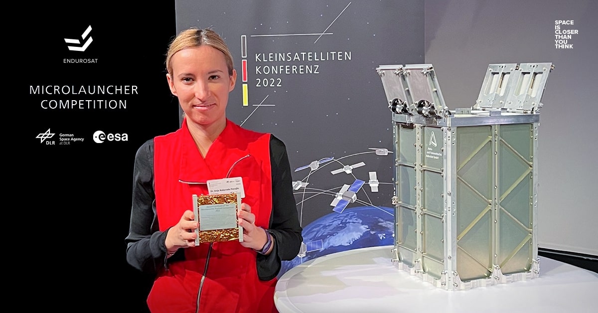 anja EnduroSat receives special award from DLR