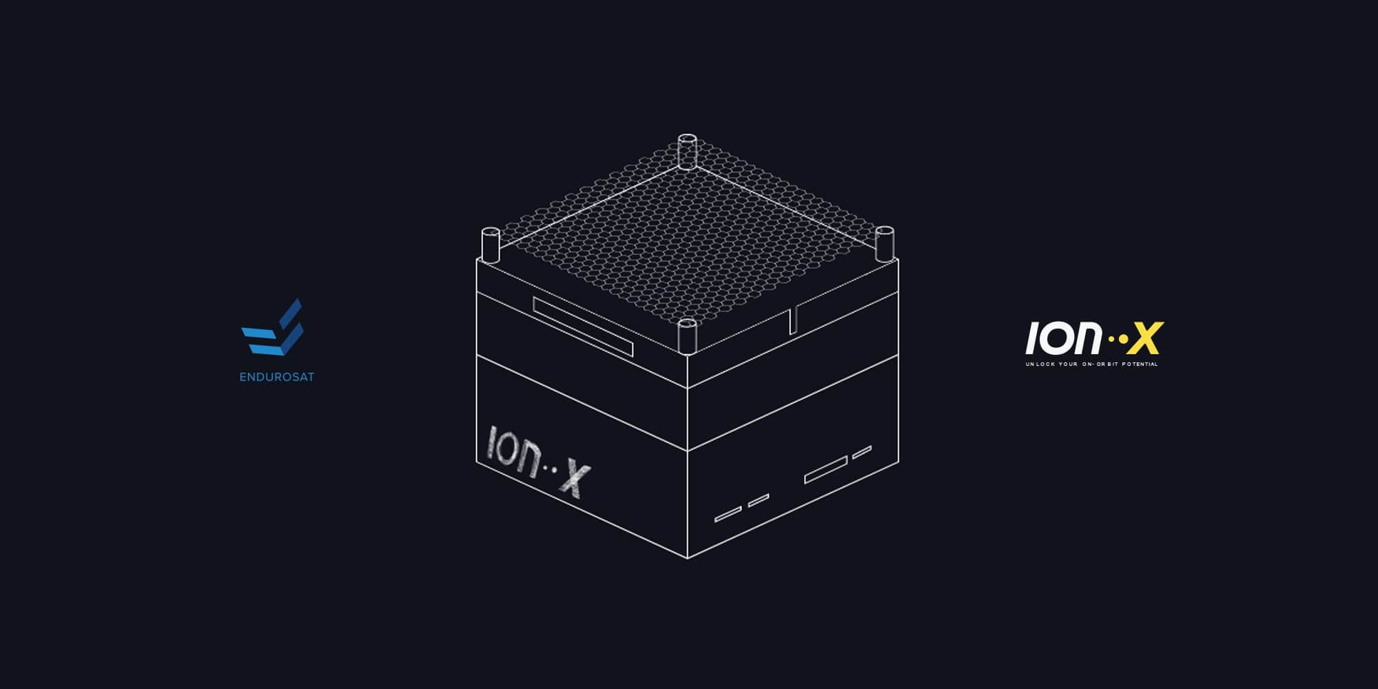 ION X TO TEST IN ORBIT THE NEXT GENERATION OF ELECTROSPRAY THRUSTER VIA ENDUROSATS SPACE AS A SERVICE