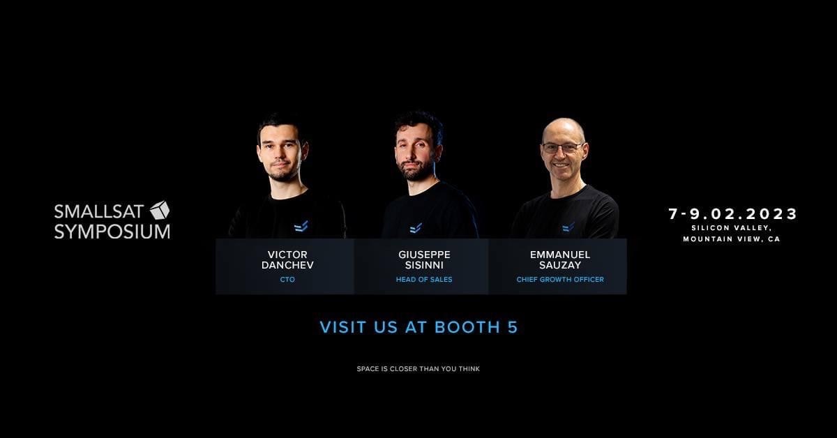 Meet us the SmallSat Symposium 2023
