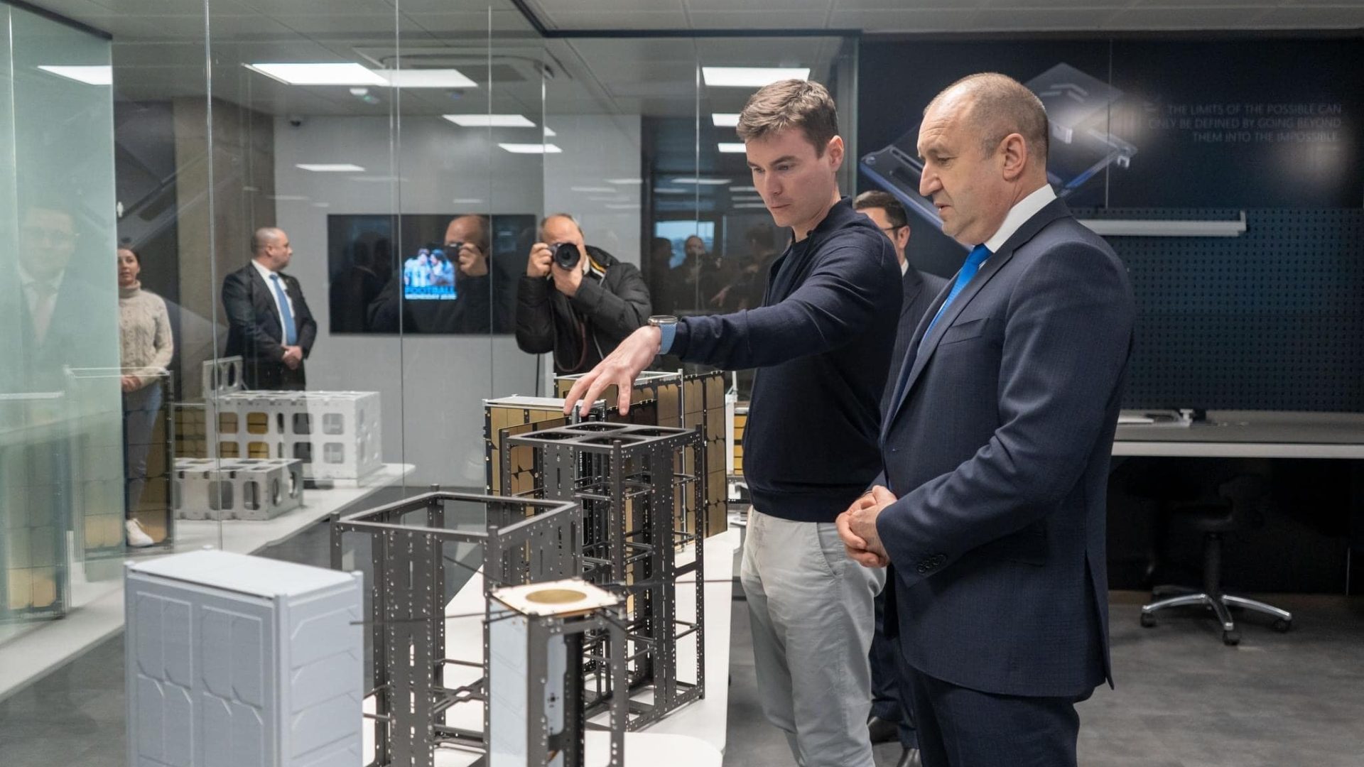 President of Bulgaria at our Space HQ 2023 3