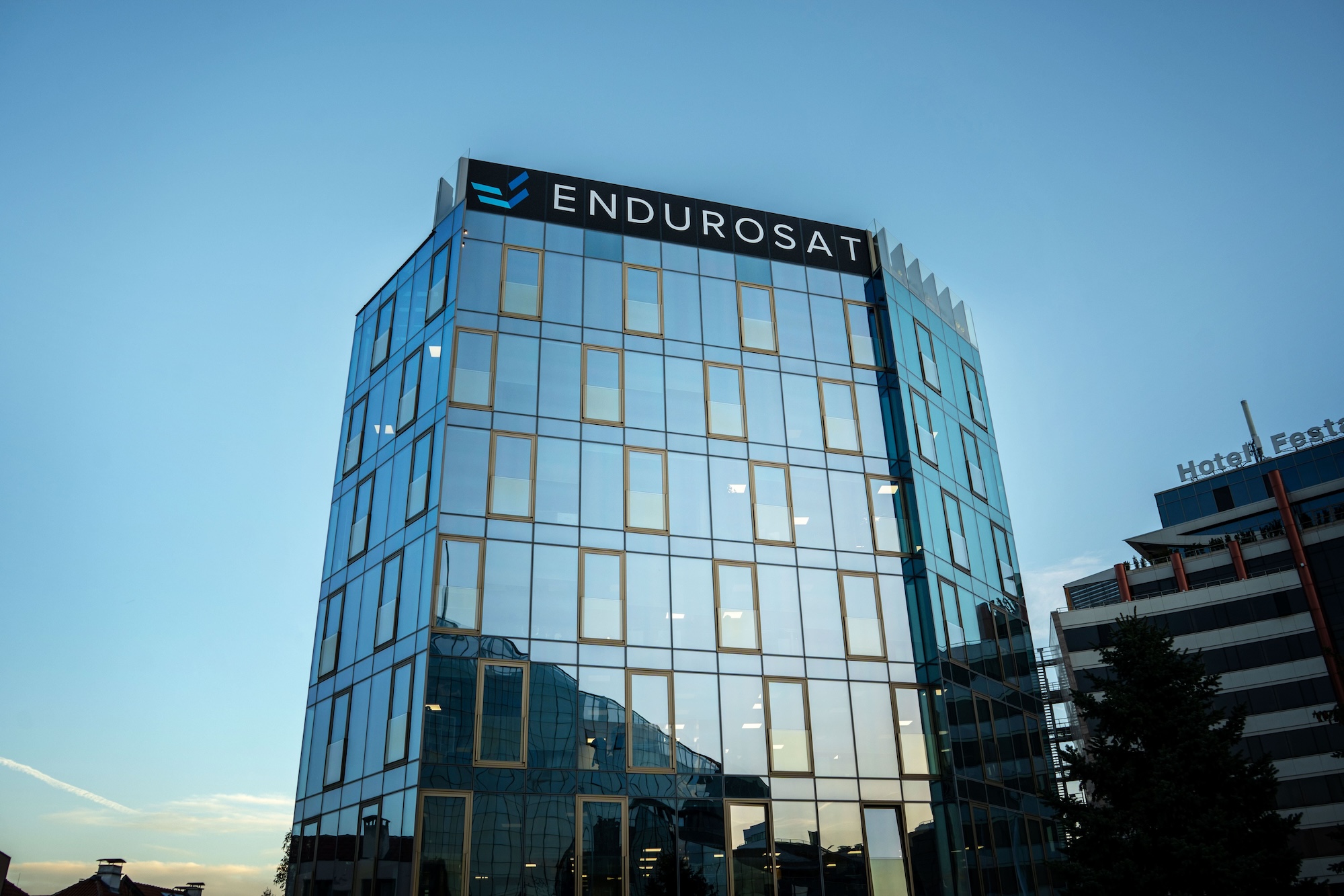 EnduroSat wins ESG Sustainability award-office-outside-view