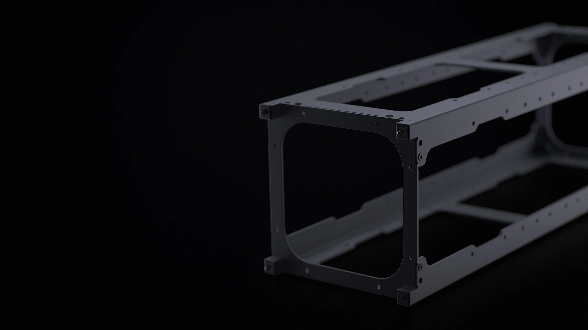 3U CubeSat Structure Web render 2