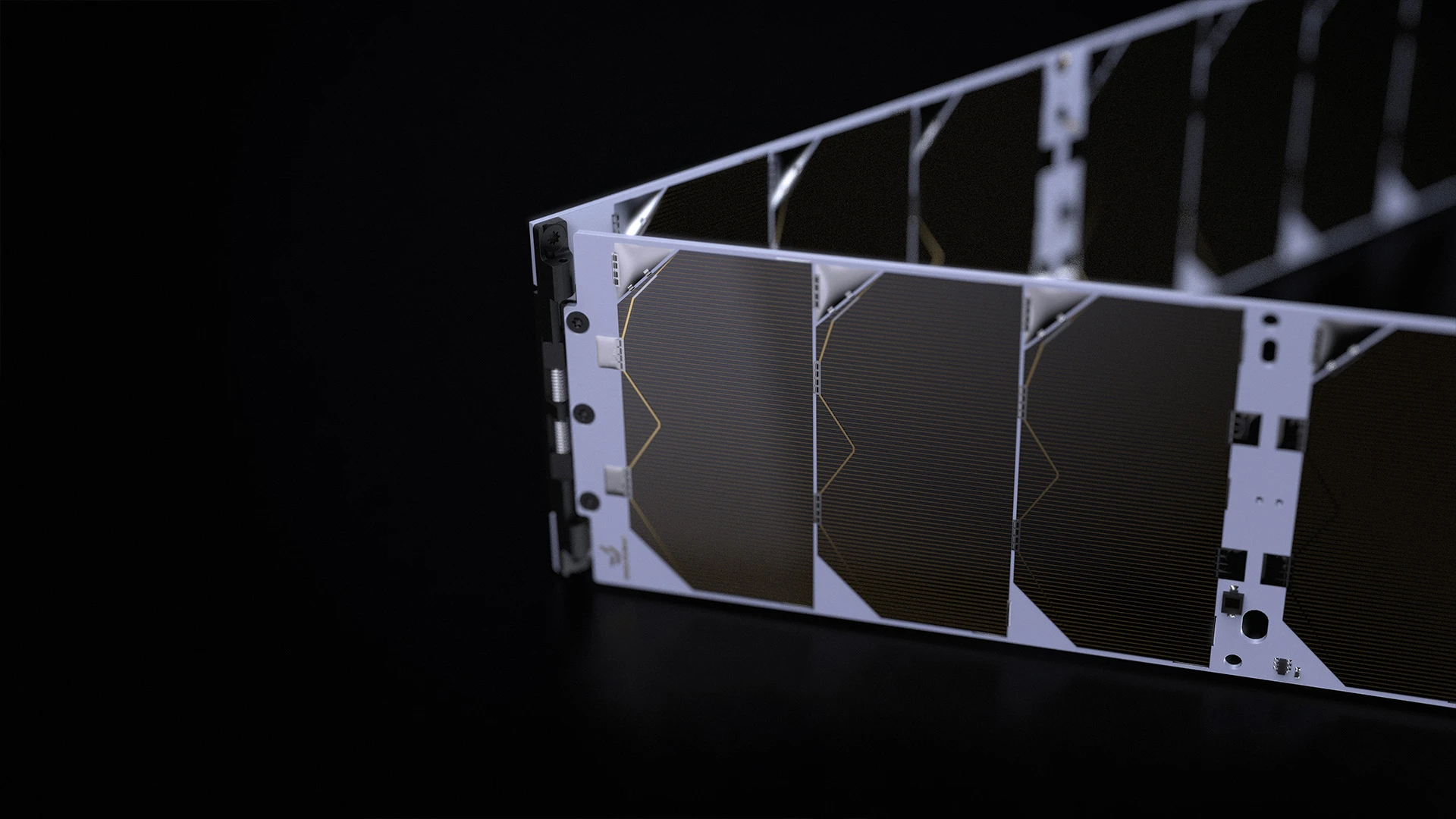 3U Z Depoloyable Solar Array web render 2