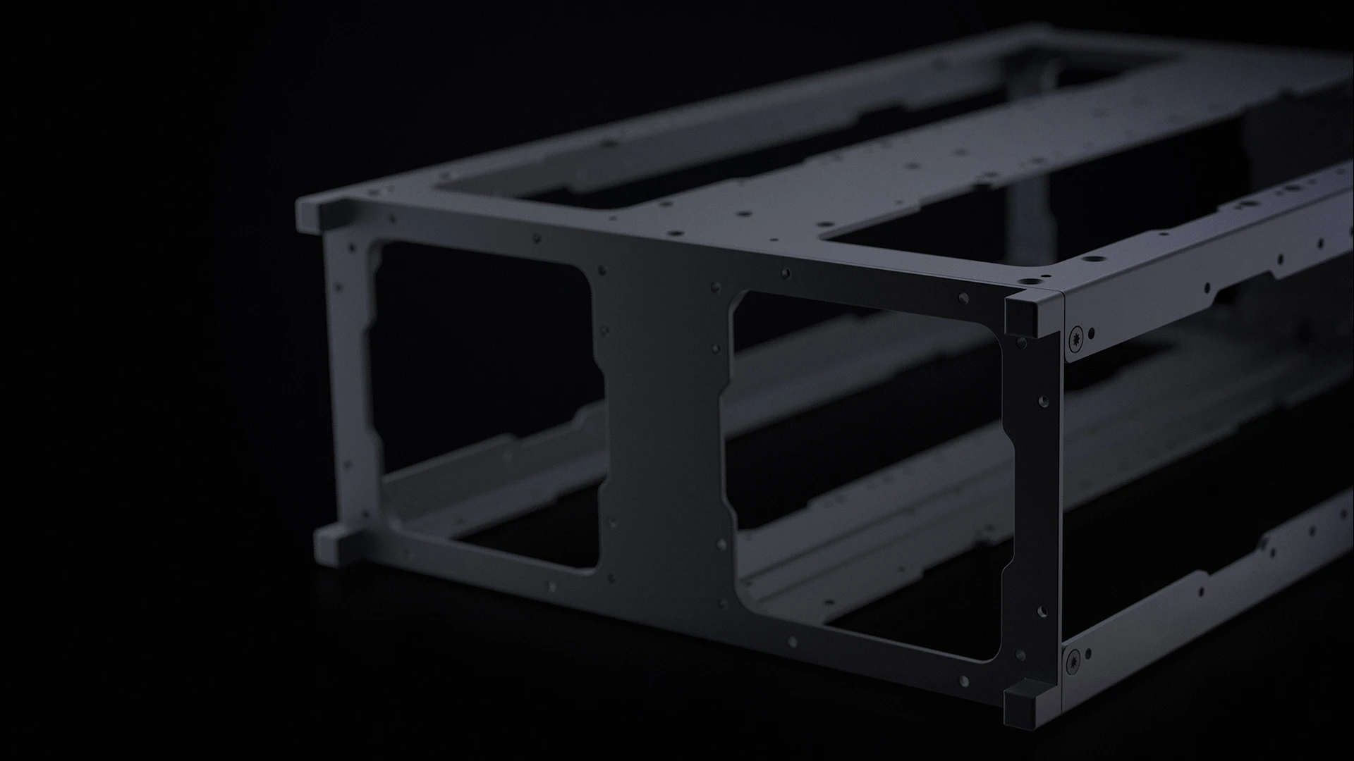 6U CubeSat Structure Web render 1