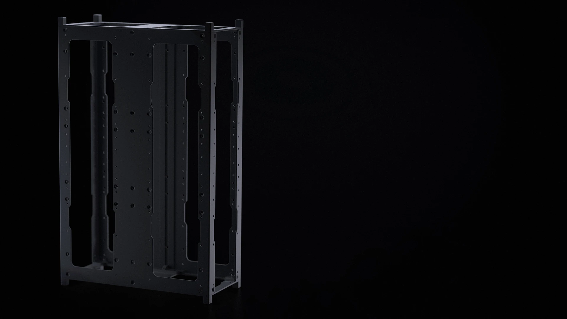 6U CubeSat Structure Web render 2