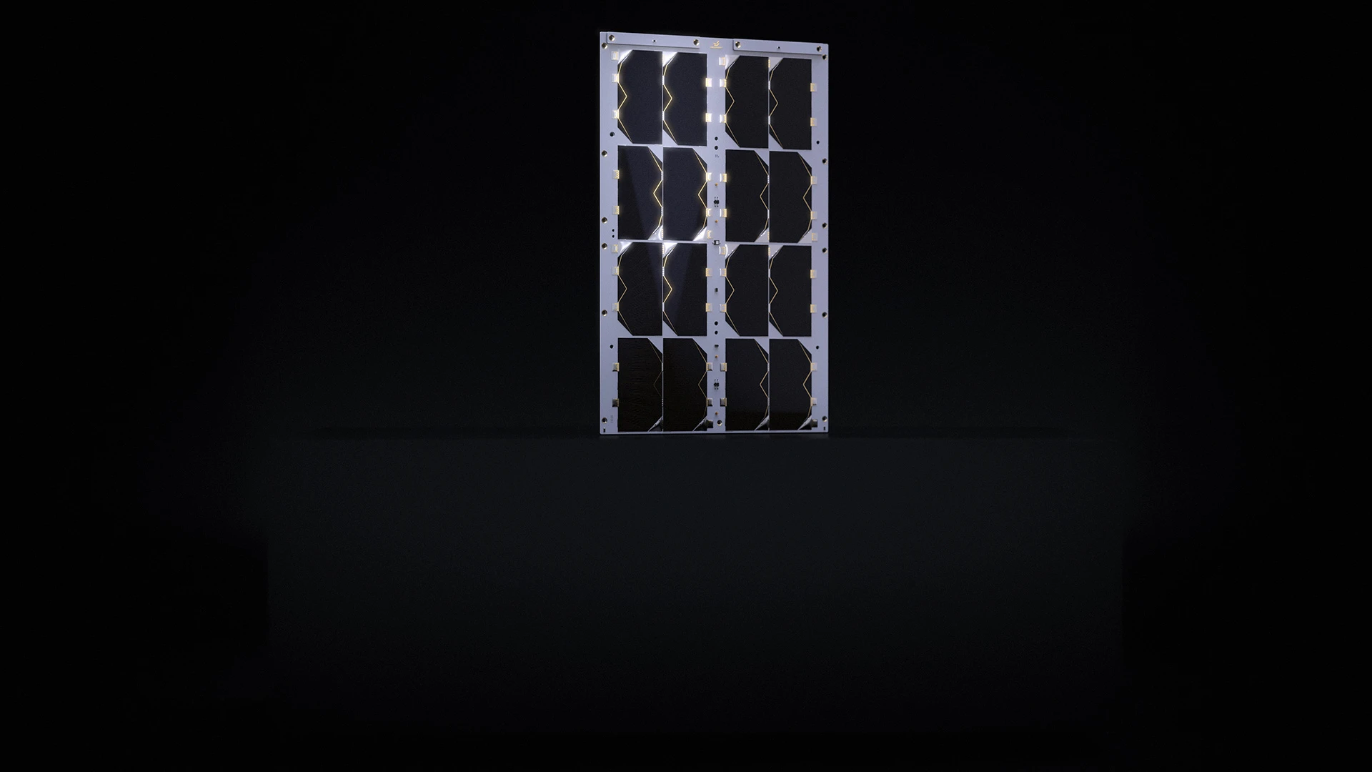 6U Solar Panel web render 1