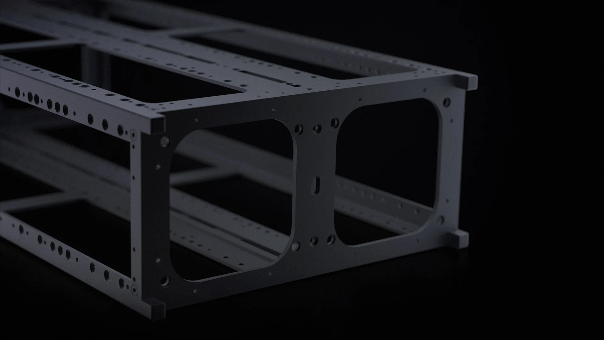 8U CubeSat Structure Web render 2 e1710934626223