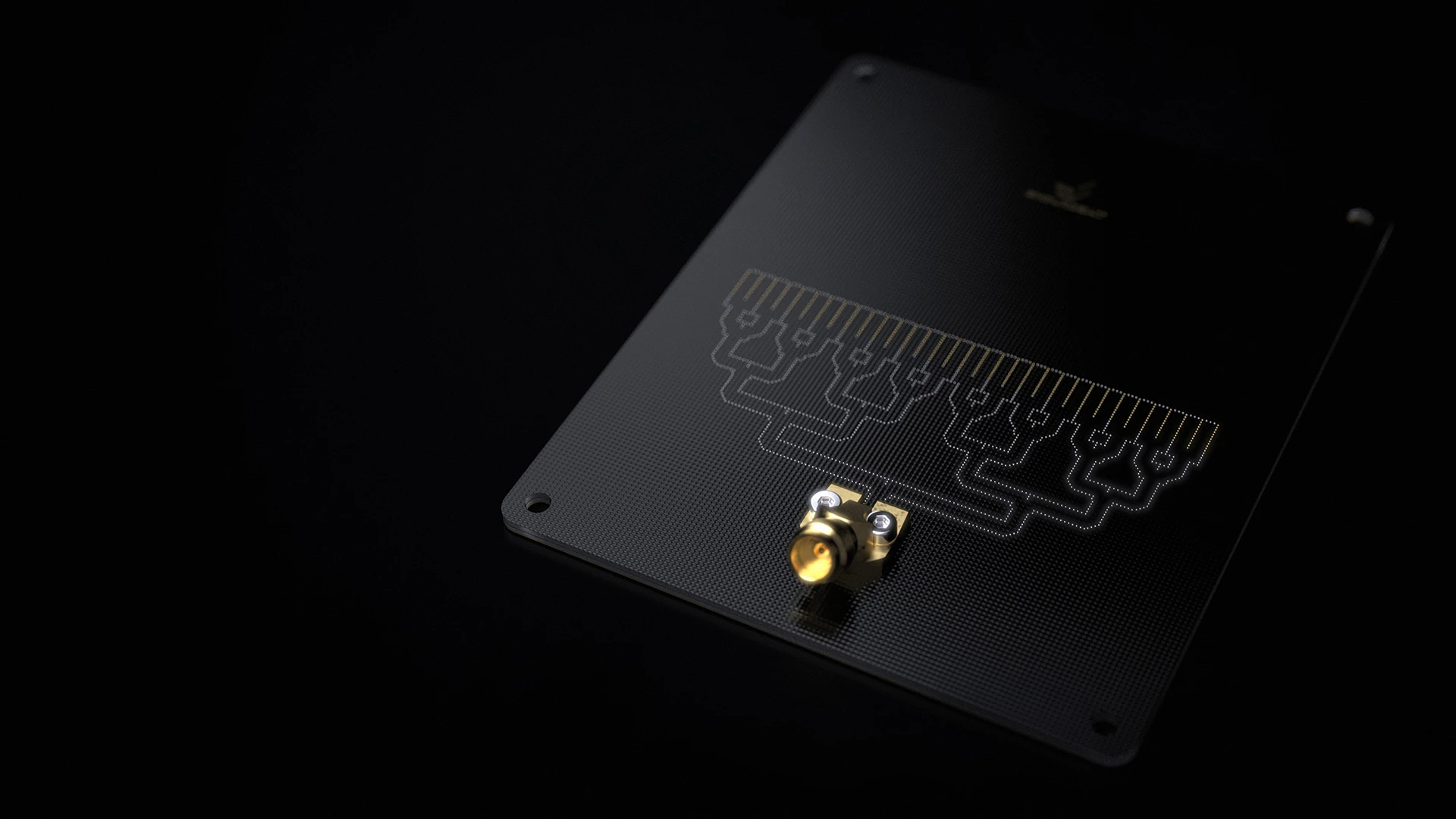 V W band Patch Antenna web render 1