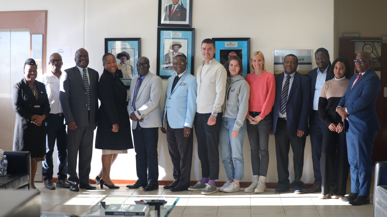 EnduroSat and BIUST teams in Botswana