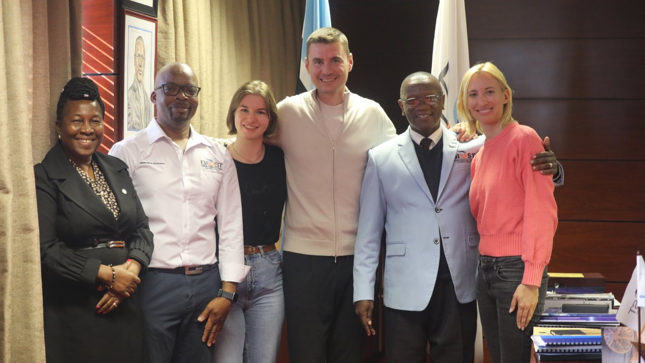 EnduroSat and BIUST teams in Botswana