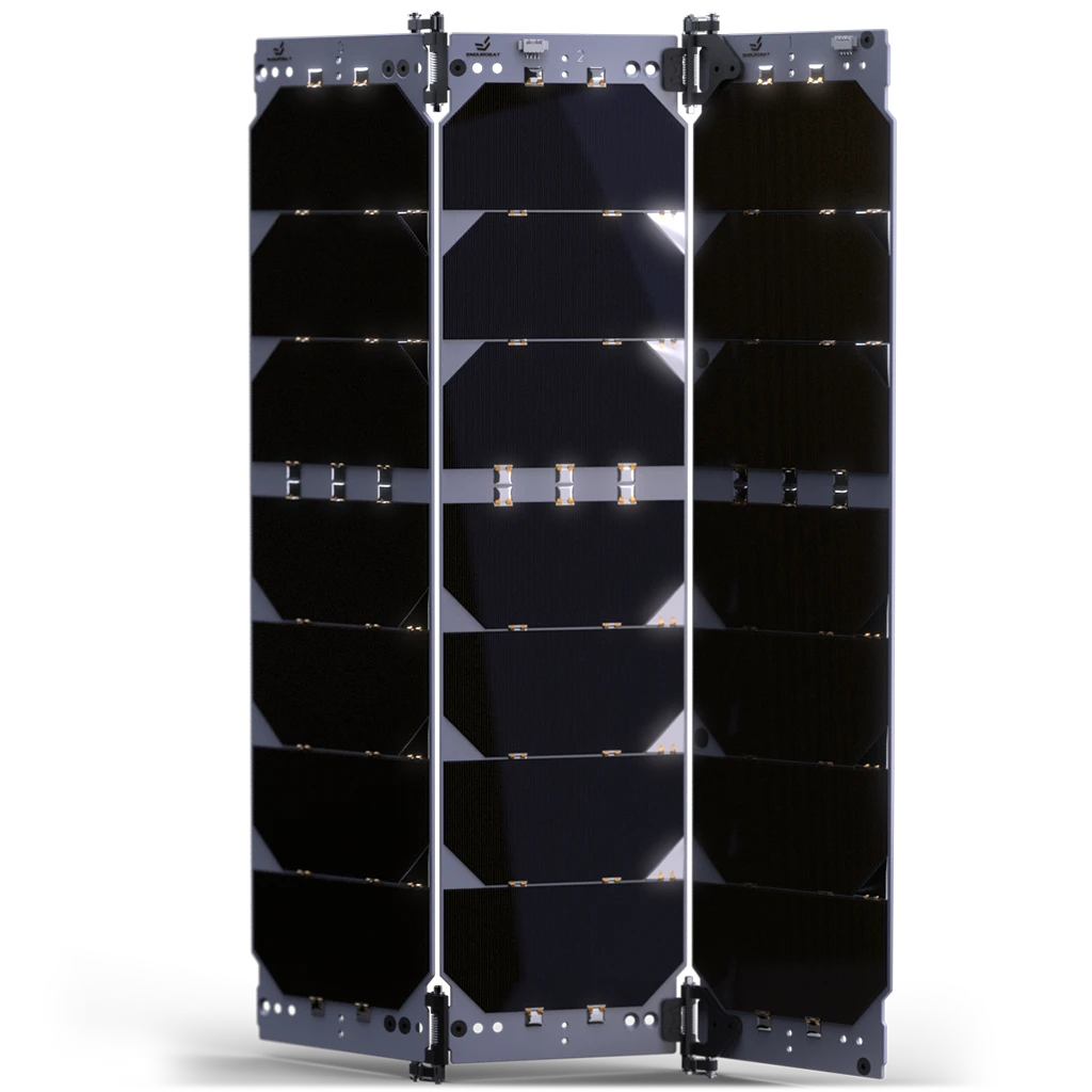 3U Double Deployable Solar Panel