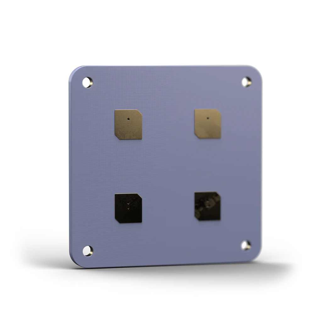 X-Band 2x2 Patch Array