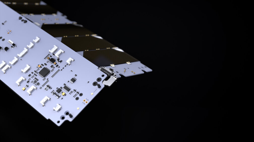 Solar Panel Array Deployable 3U CubeSat Deployable Solar Array - Satellite Solar Panels