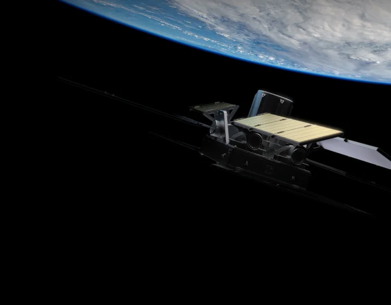 EnduroSat Frame L Microsatellite Bus in orbit visualization